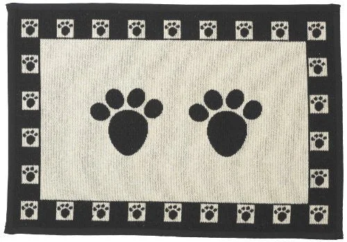 - Parrot toy selectionPetRageous Black Paws Tapestry Pet Placemat