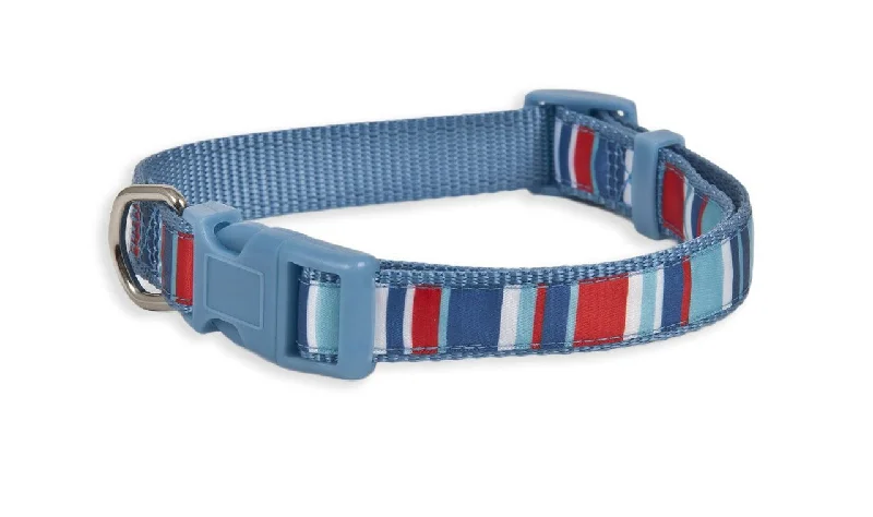 Pet toysPetmate Adjustable Bandana Stripes Collar 16-26 Inch Neck