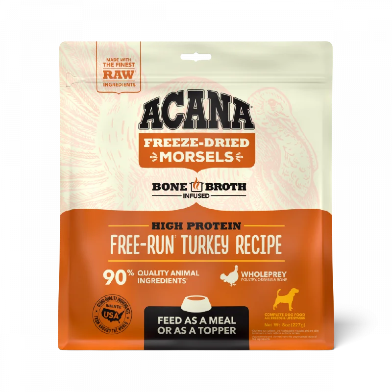 - How is Birgi dog foodACANA Freeze Dried Dog Food & Topper, Grain Free, High Protein,  Fresh & Raw Animal Ingredients, Free-Run Turkey Recipe, Morsels