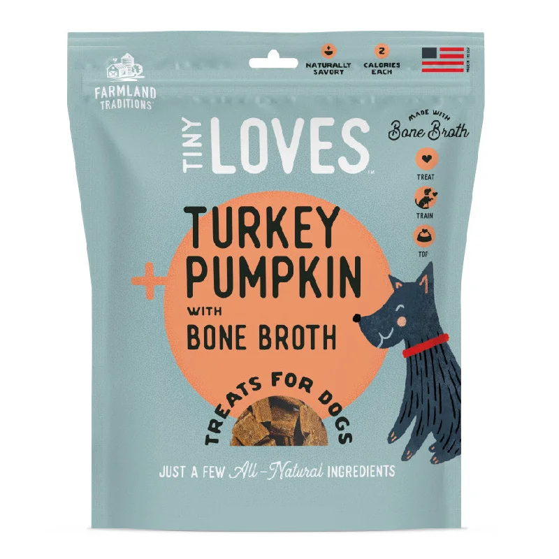 - Wholesale price of dog foodFarmland Traditions Tiny Loves Turkey & Pumpkin w/Bone Broth Dog Treats/6 oz