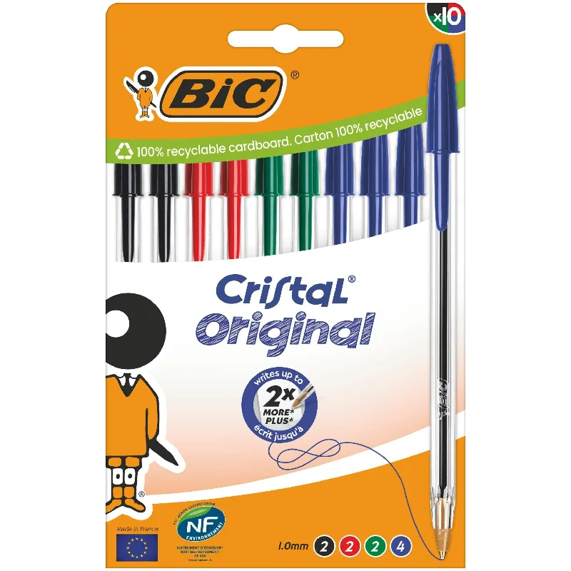 - Elderly dog ​​joint care mattressBIC Cristal Assorted Ballpens 10 Pack