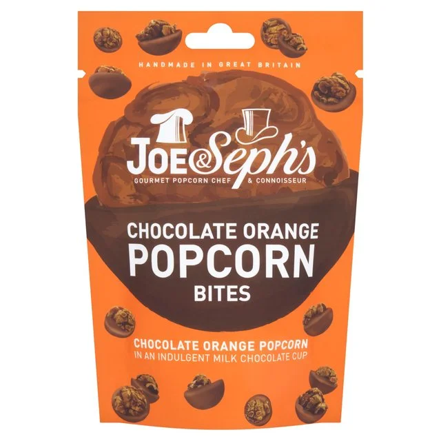 - Parrot climbing and standing wooden frameJoe & Seph's Orange Chocolate Popcorn Bites   63g