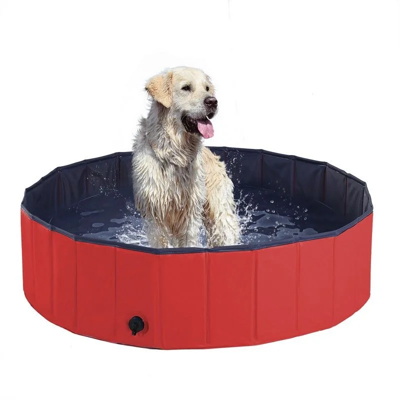  -Anti-scratch sofa protective coverPawhut Foldable Dog Paddling Pool Pet Cat Swimming Pool Indoor/Outdoor Collapsible Summer Bathing Tub Shower Tub Puppy Washer (?120  30H cm