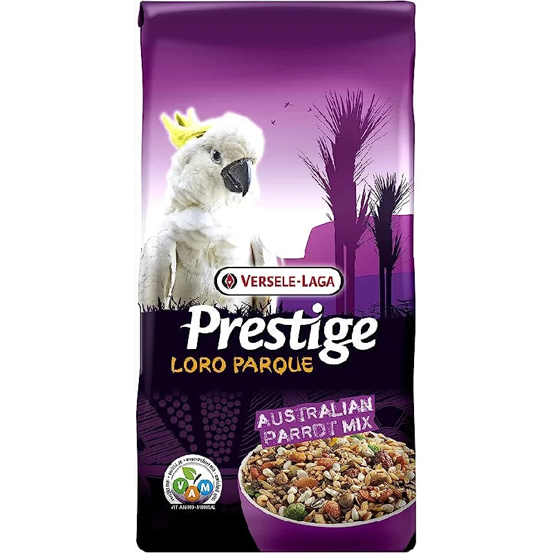 - Cat stress soothing sprayVersele-Laga Prestige Australian Parrot Mix 1kg