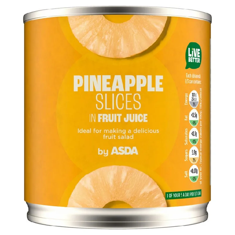  -Anti-scratch sofa protective coverASDA Pineapple Slices in Fruit Juice 432g