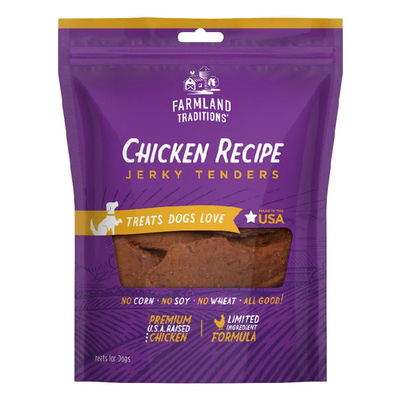 - Dog food improves immunityFarmland Traditions Simple Snacks Chicken Jerky Tenders Dog Treats 7.5 oz