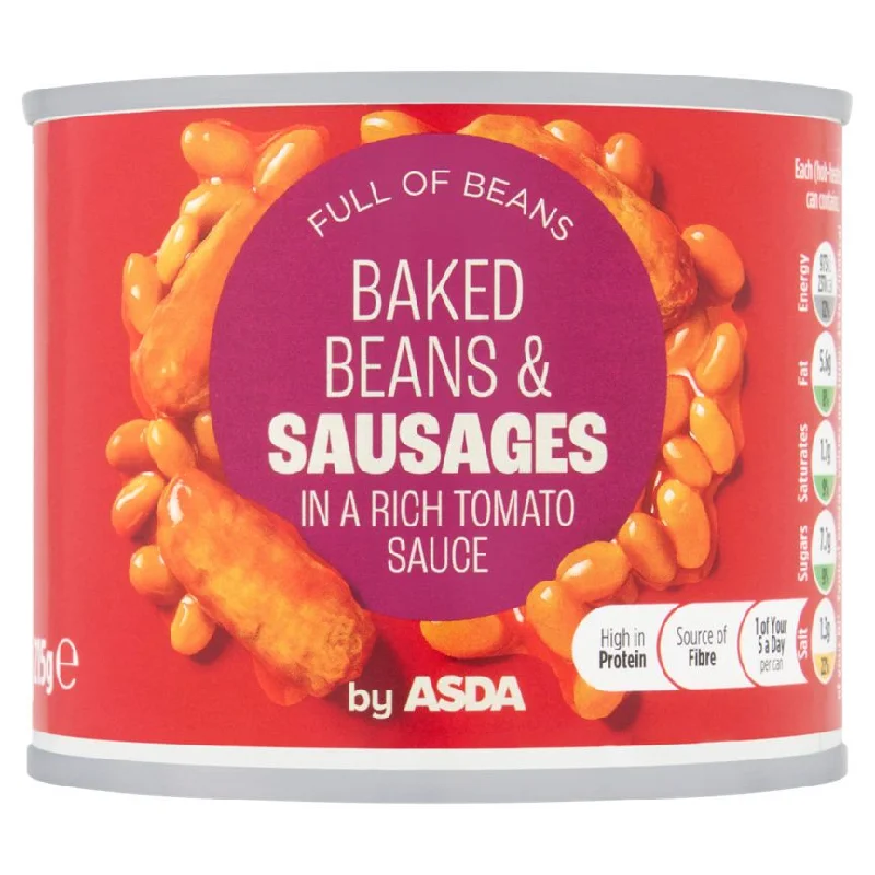 - ​​Pet toys under 10 yuanASDA Baked Beans & Sausages 215g