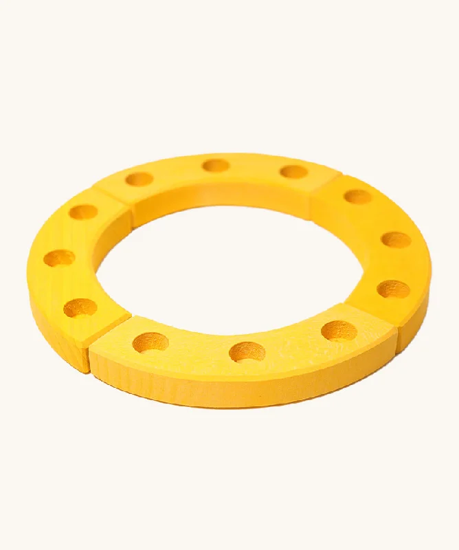 - Pet tear stain cleaning wipesGrimm's Yellow 12-Hole Celebration Ring