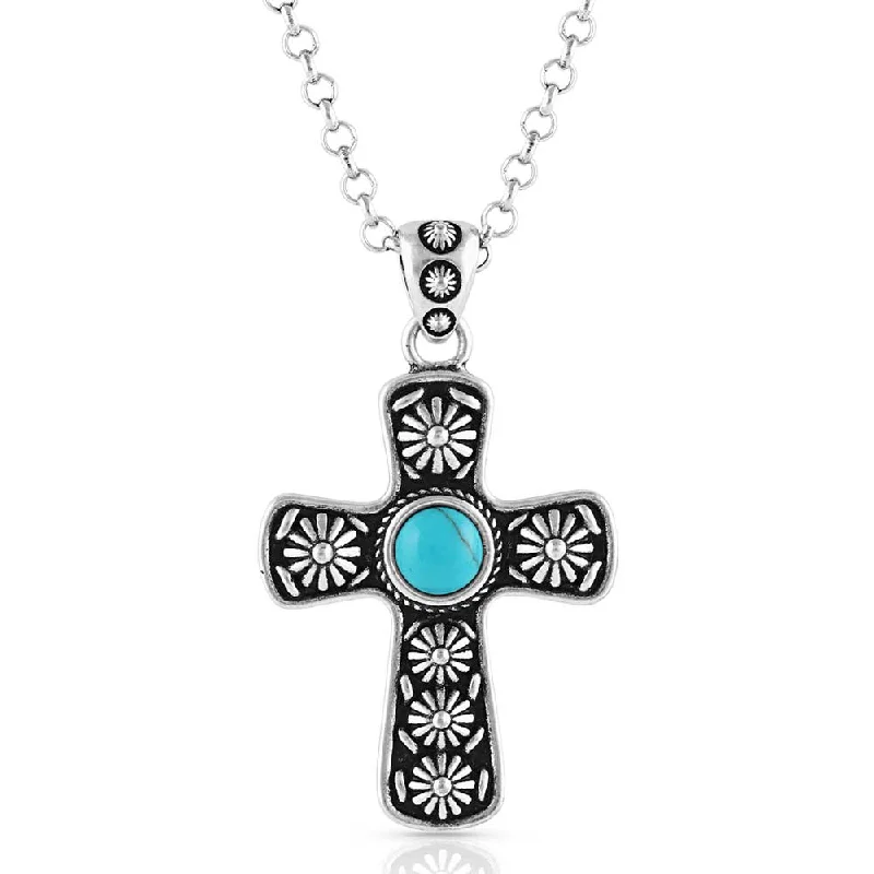  -Non-contact cat thermometerBold In Faith Turquoise Cross Necklace