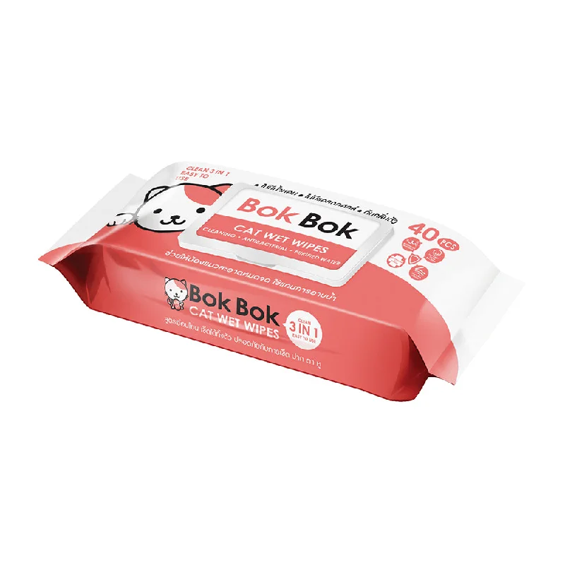 - Organic cotton dog bibsBok Bok Cat Wet Wipes