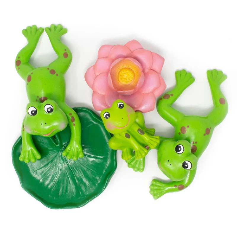 - Air box TSA certified check-inGreen Rubber Toys Green Frog Family - 5 Pack