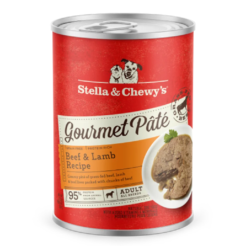 - Foldable and portable cat bagStella & Chewy's Dog Gourmet Pate Beef & Lamb Recipe 12.5oz