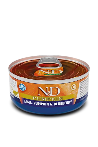 Cat FoodFarmina N&D Lamb, Pumpkin & Blueberry Recipe Wet Cat Food