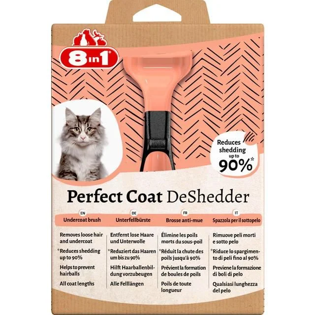 - Cat stress soothing spray8in1 Perfect Coat DeShedder Cat Grooming Comb