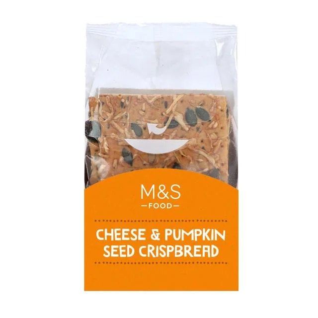 - Organic cotton dog bibsM&S Oven Baked Cheese & Pumpkin Seed Crispbread   200g