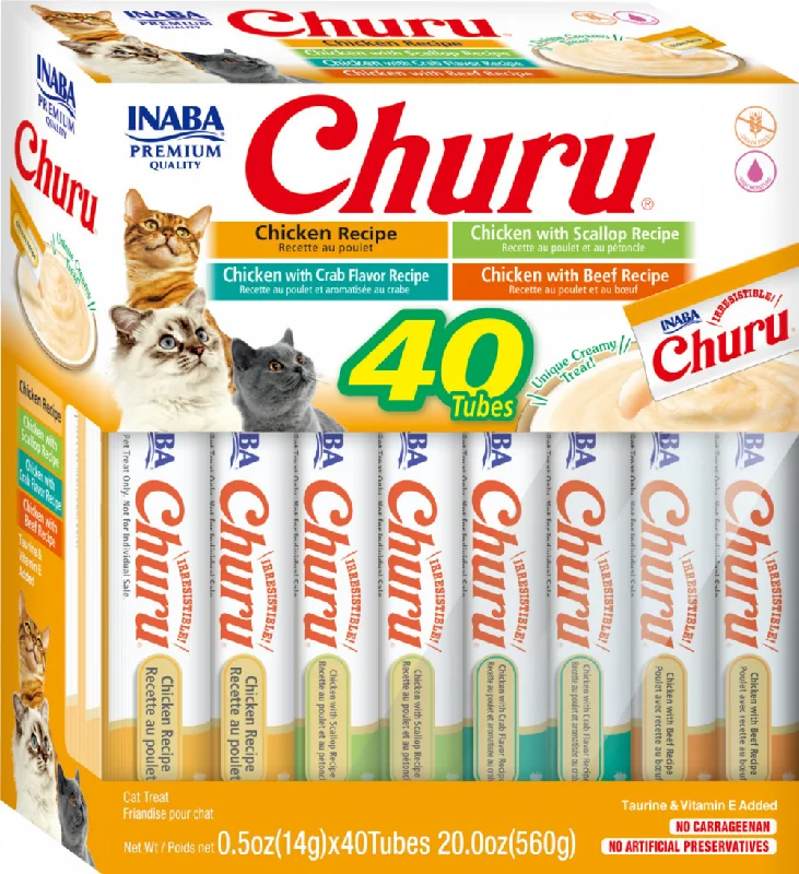 - Pet vitamin complex nutrition tabletsInaba Churu Chicken Variety Box