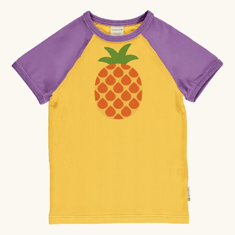 - Pet stroller can be taken on the planeMaxomorra Pineapple Raglan Short Sleeve Top