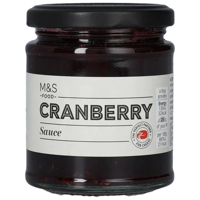 - Remote interactive pet feederM&S Cranberry Sauce   200g