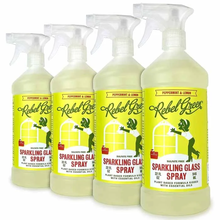 - Postoperative pet anti-licking Elizabethan collarRebel Green Glass Cleaner Spray Peppermint Lemon 32 Oz - Pack Of 4