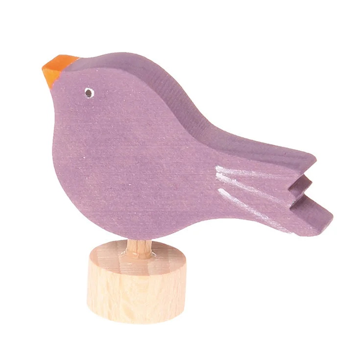 - Parrot climbing and standing wooden frameGrimm's Sitting Bird Decorative Figure