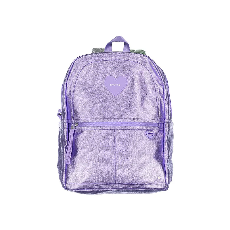 - Dog anti-slip matState Bags Lilac Kane Double Pocket Backpack