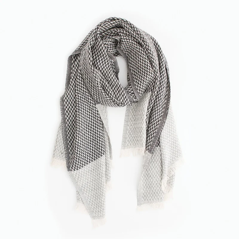 - Air box TSA certified check-inHerringbone Shawl