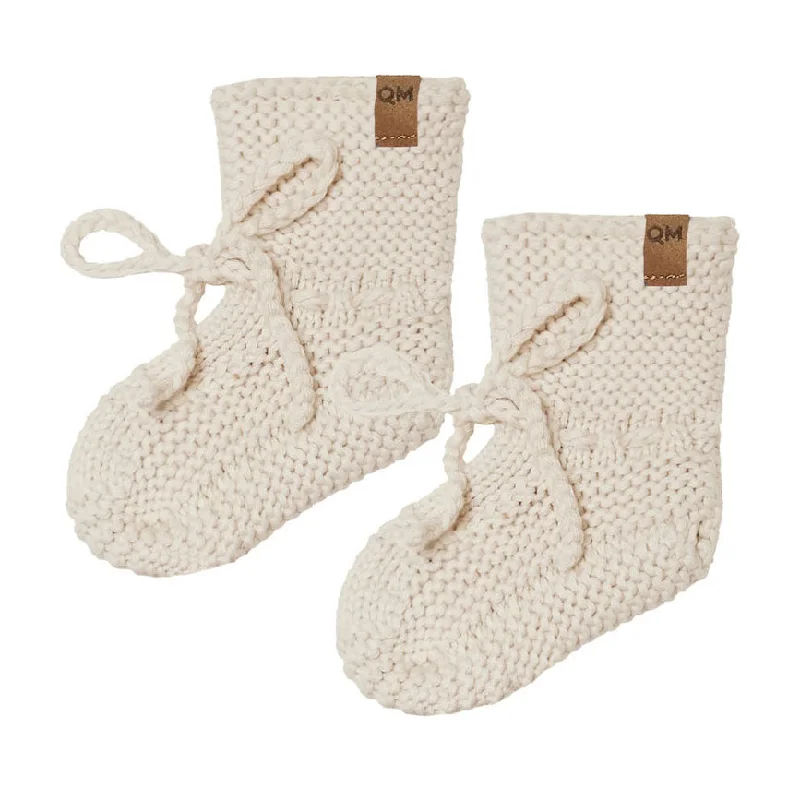 - Solid wood cat climbing frame customizedQuincy Mae Natural Knit Booties