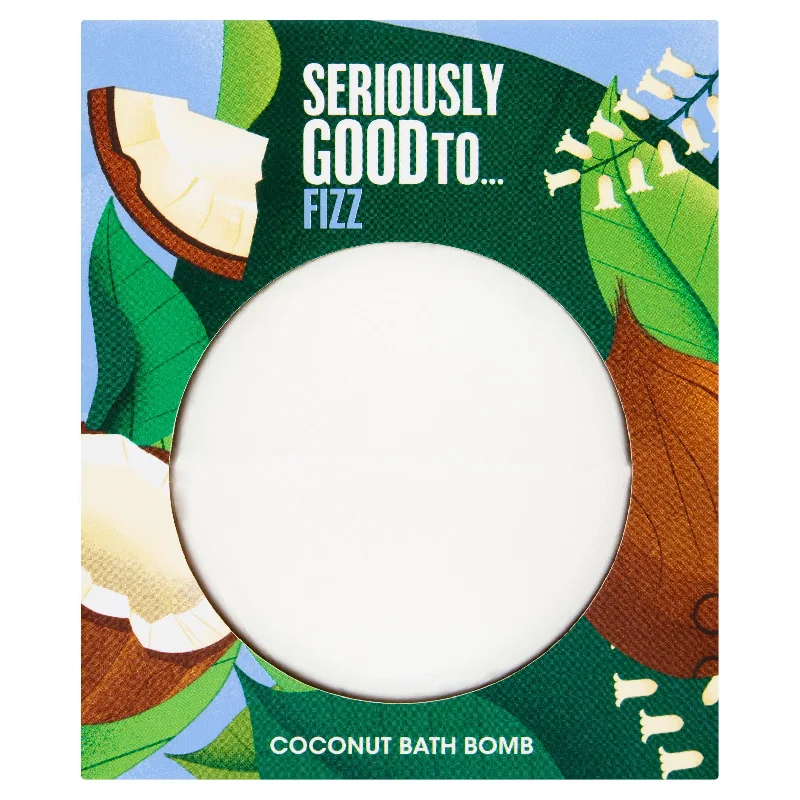 - Air box TSA certified check-inSainsbury's Seriously Good To Fizz Coconut Bath Bomb 150g