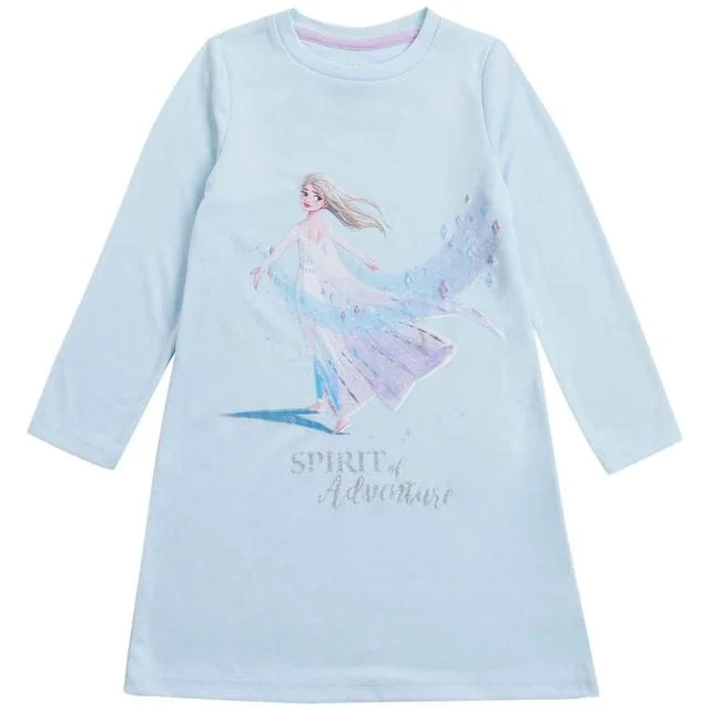 - ​​Christmas pet Christmas clothingM&S TG Frozen Nightdress '2-3 Y Soft Turquoise