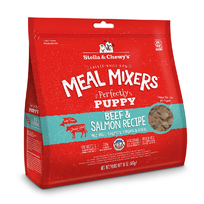 - Custom pet birthday cakeStella & Chewy's Dog Freeze-Dried Meal Mixers Perfectly Puppy - Beef & Salmon 18oz