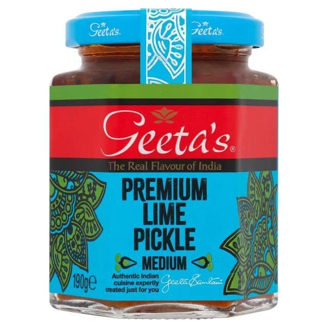 - Organic cotton dog bibsGeeta's Premium Lime Pickle   190g