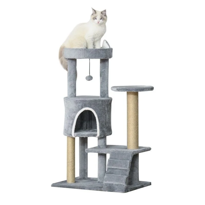 - ​​Christmas pet Christmas clothingPawHut 100 cm Cat Tree