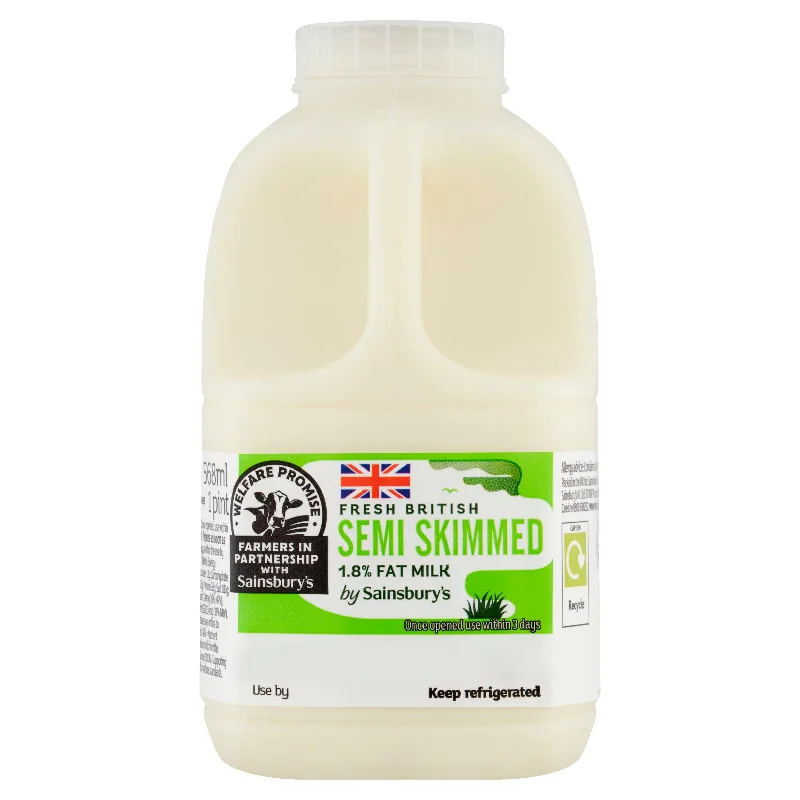 - Winter warm clothes for short-haired dogsSainsbury's British Semi Skimmed Milk 1 Pint