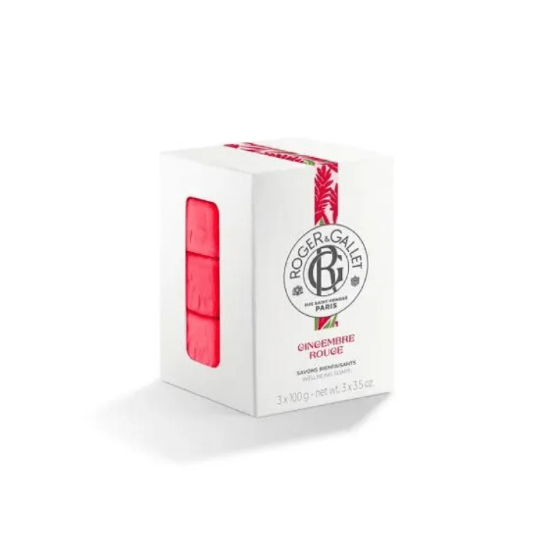 - Car dog seat beltRoger & Gallet Gingembre Rouge (Red Ginger) Wellbeing Soaps Set (3 x 3.5 oz) #10086519