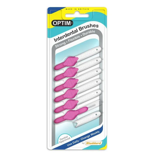 - Summer pet ice matOPTIM Interdental Brushes 0.4mm Pink   6 per pack