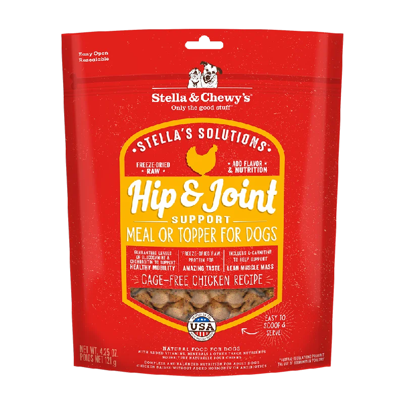 ---Stella & Chewy's Dog Stella's Solutions Hip & Joint Support - Cage-Free Chicken 4.25oz