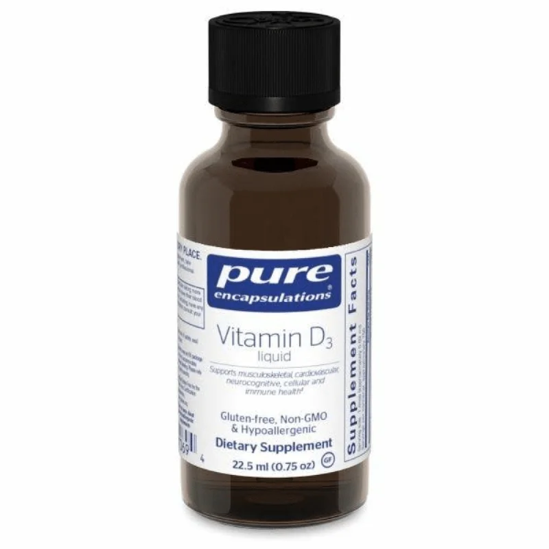 - Degradable pet feces bagPure Encapsulations Vitamin D3 Liquid (0.75 fl oz) #10086656