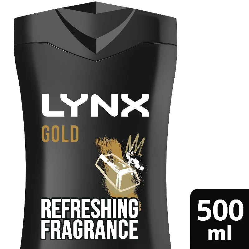 - Air box TSA certified check-inLynx Gold Shower Gel 500 ml