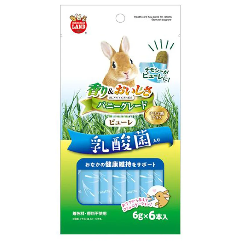 ---Marukan Hay Puree with LAB for Rabbits 6g x 6