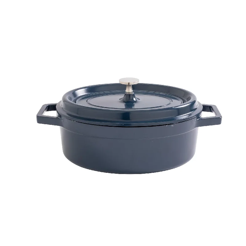 - Chinchilla cooling ice nest ceramic plateHabitat Cast Aluminium Blue Casserole Dish 3.6L