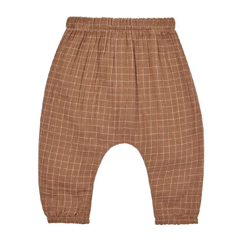 - Winter warm clothes for short-haired dogsQuincy Mae Cinnamon Grid Woven Pant