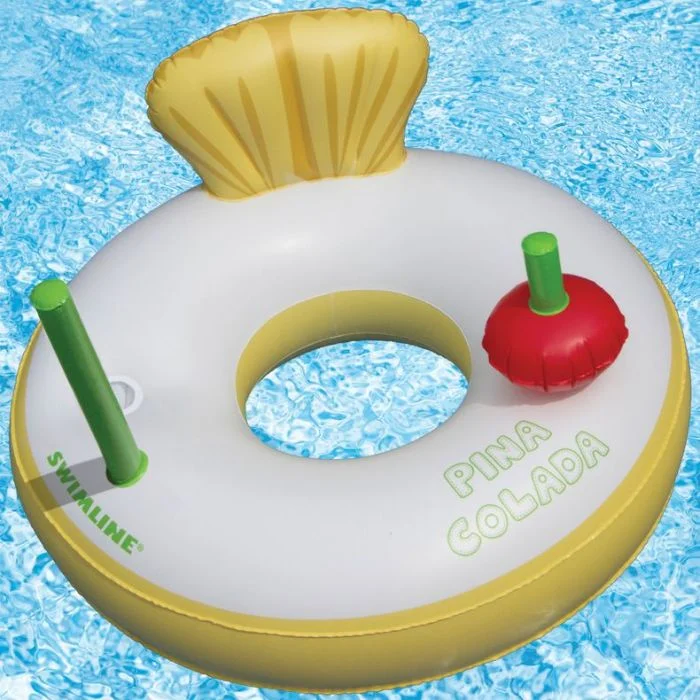  -Splash-proof food bowl AND Anti-choking slow food bowlPina Colada Pool Float Ring