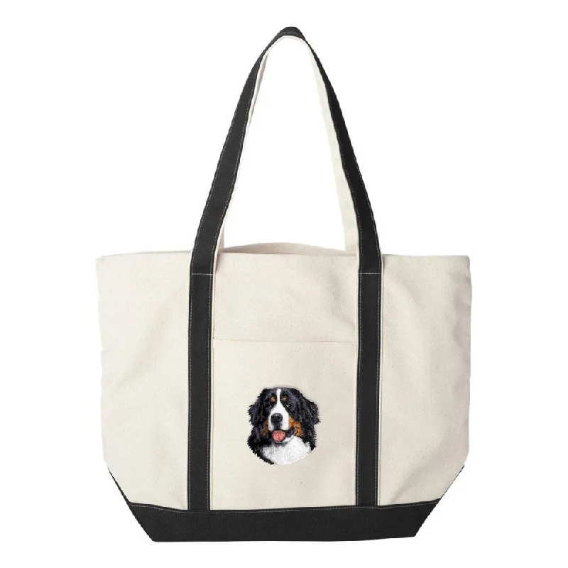 - Chinchilla cooling ice nest ceramic plateBernese Mountain Dog Embroidered Tote Bag