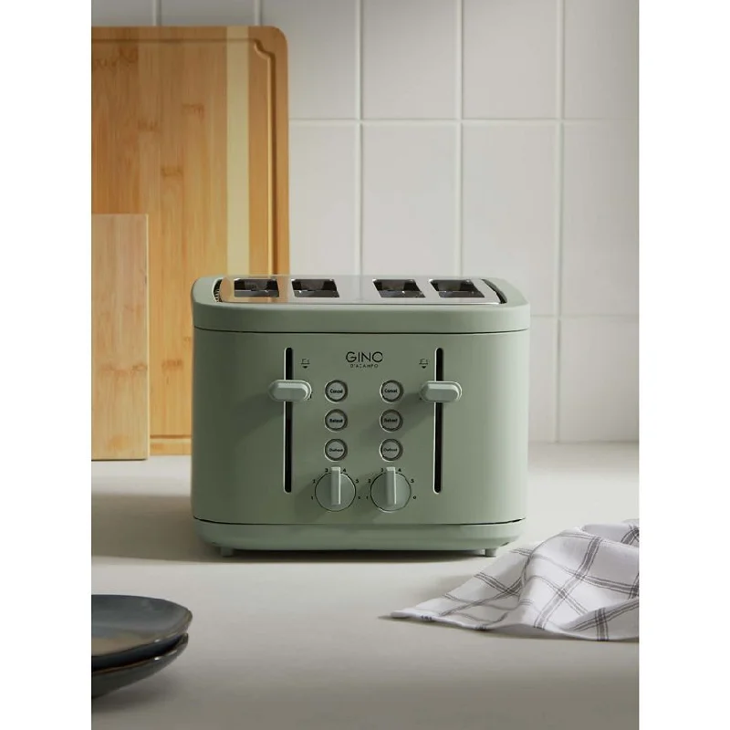 - Custom pet birthday cakeGino D'Acampo Green 4-Slice Toaster