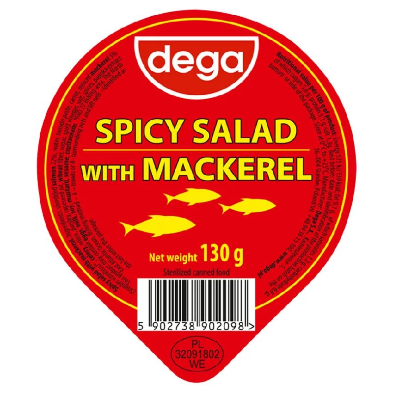 ---Dega Spicy Salad with Mackerel 130g