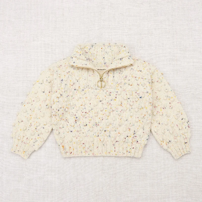 ---Misha and Puff Popcorn Ski Sweater - Confetti Cake