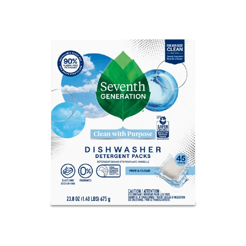 - Automatic induction pet water dispenserSeventh Generation - Dishwasher Detergent Packs Free & Clear 20 PC - Pack of 6