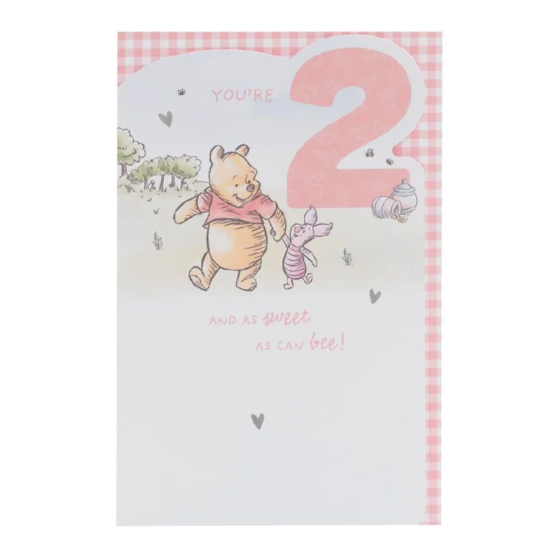 - Pet tear stain cleaning wipesDisney Winnie the Pooh 2nd Birthday Card