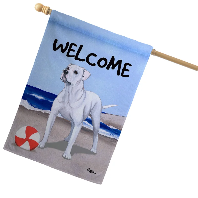 - Pregnant cat delivery room warming boxAmerican Bulldog House Flag