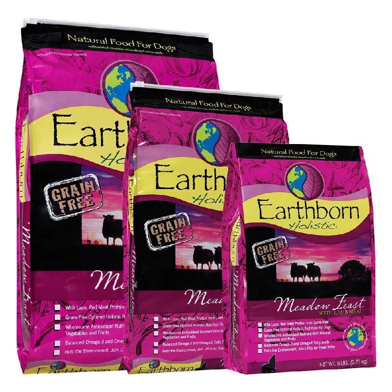 -Grain-free dog food recommendationEarthborn Holistic Meadow Feast Grain-Free Natural Dry Dog Food